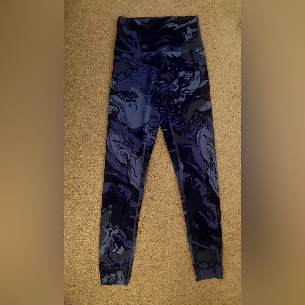 Offline by Aerie blue marble leggings
